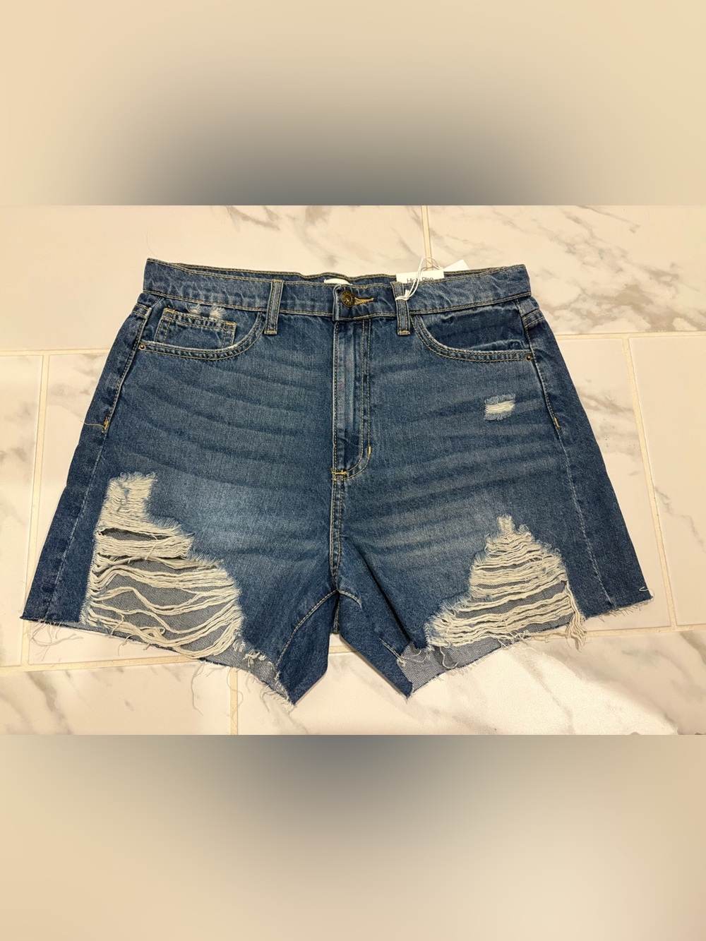 NWT denim shorts